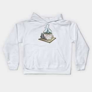 Fish in a Tea Cup Kids Hoodie